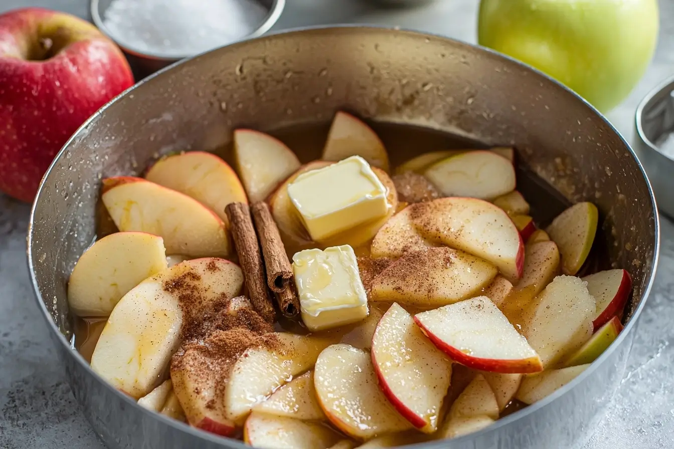 Caramel apple pie filling ingredients