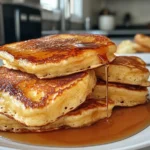 French toast pancakes recalling a cherished family memory