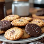 Delicious Ritz Cracker Cookies ready to enjoy