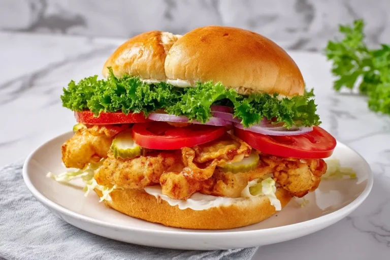 Chicken Fillet Sandwich from the Chicken King menu