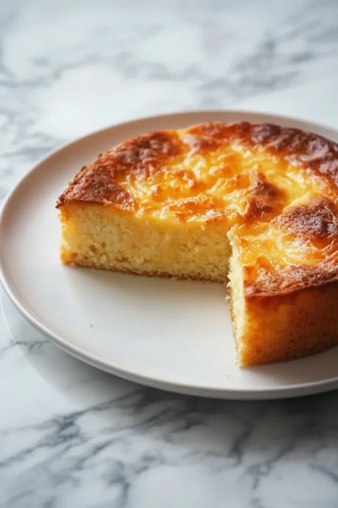 Cooling golden butt cake after baking